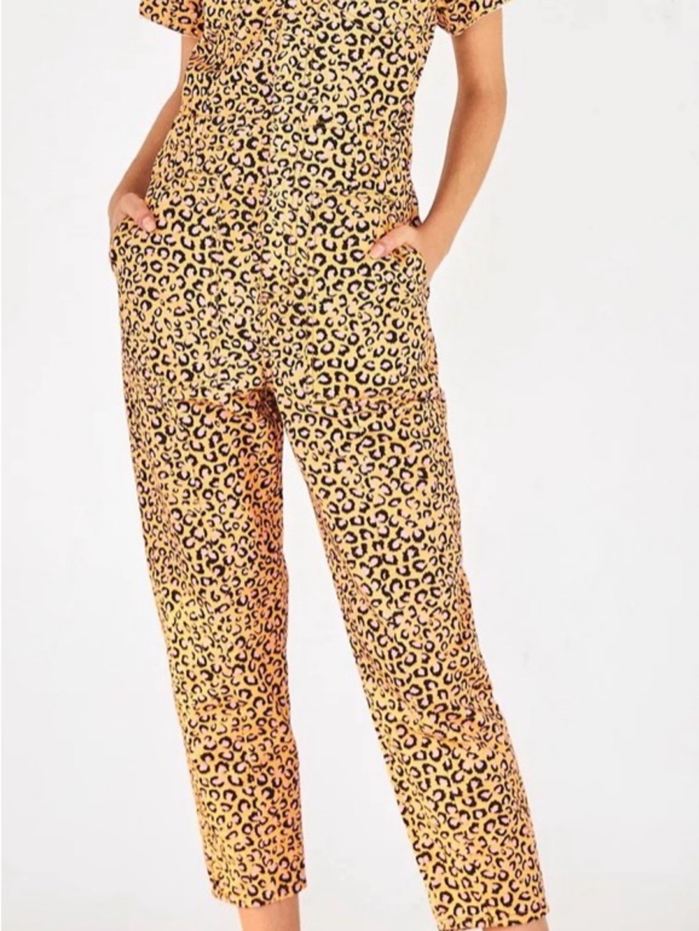 FARM Rio Leopard Pop Jumpsuit - Picture 2 of 12